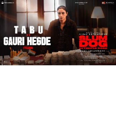 Tabu as Fearless IT Officer Gowri Hegde in Puri Jagannadh & Vijay Sethupathi's Slum Dog!