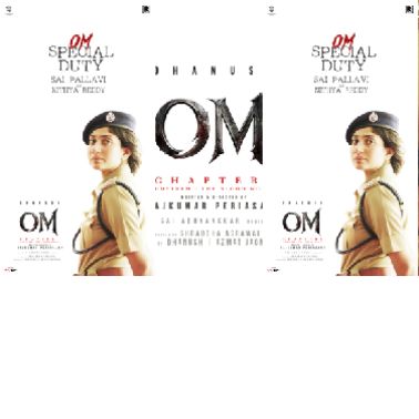Sai Pallavi as Cop Nithya Reddy in Dhanush’s OM Unveiled