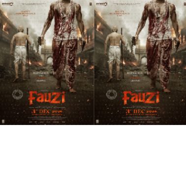 Prabhas & Hanu Raghavapudi’s Fauzi Drops Raw Independence Day Poster; Releasing Dec 3!