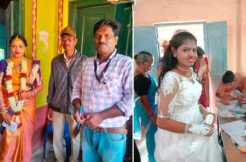 Viral! Two brides cast their votes in Karnataka