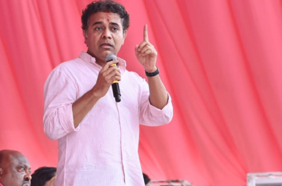 KTR asks BJP to stop creating hurdles
