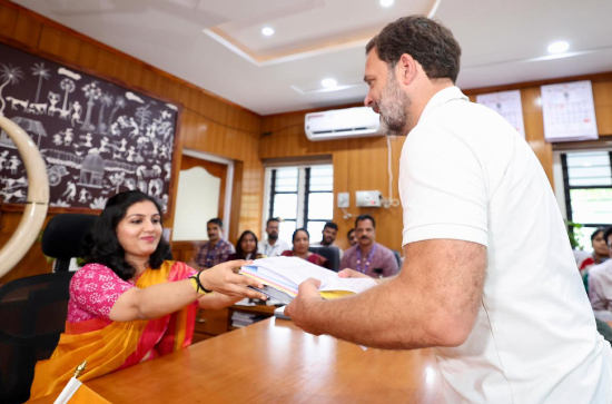 ‘Wayanad is my home’: Rahul Gandhi files nominations from Kerala