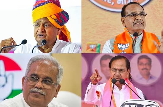 Early Trend: Which way are four states headed?