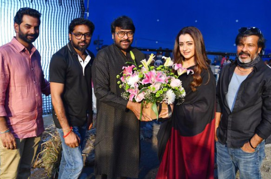 'Vishwambhara': Chiranjeevi welcomes Trisha Krishnan 