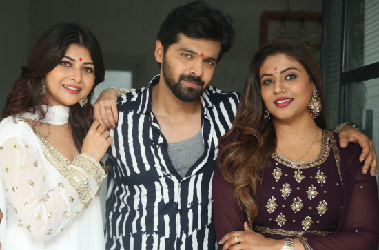 'Sweety Naughty Crazy', led by Thrigun and Sreejitha Ghosh, launched 