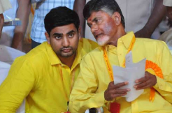 AP police books Naidu and his Son for false propagation on Land Titling Act