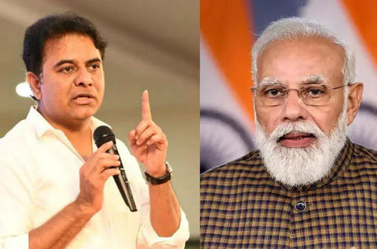 Surprise:KTR Praises Modi