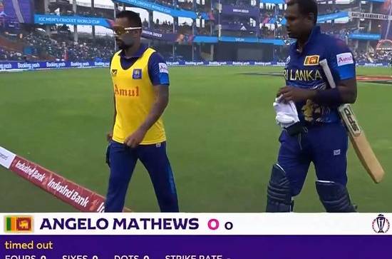 World Cup: Shocking dismissal of Sri Lankan batsman rakes up controversy