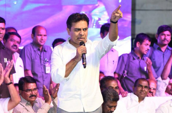 Serious KTR to take political Sanyas