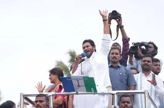 CM Jagan: Votes given to fan symbol will send tremors to Delhi