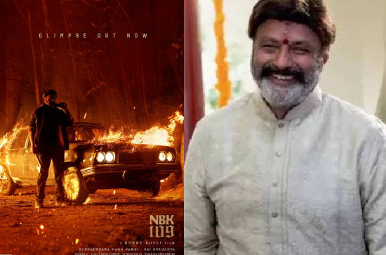 Nandamuri Balakrishna, Bobby Kolli and Sithara Entertainments' NBK109 glimpse is out now! 