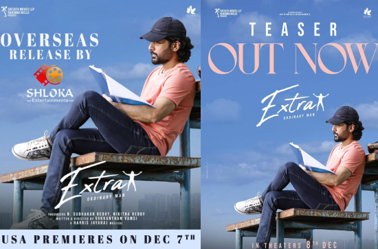 Nithiin‘s Extra Ordinary Man Overseas Rights Secured by Shloka Entertainments
