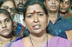 TDP loyalists attack Home Minister Tanethi Vanitha