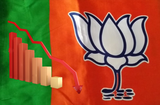 Is the BJP graph going down in TS because of its leaders?