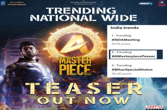 "A Masterpiece" will be a superhero movie we are proud of - Hero Arvind Krishna at Teaser Launch