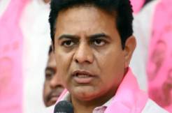 KTR takes a political jibe at Congress over recent power cuts