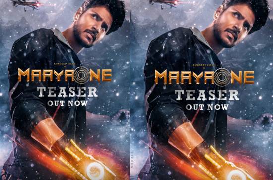 'MaayaOne' Teaser: Sundeep Kishan in 'brain transfer' sci-fi action adventure 