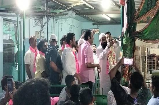 BRS leader Maganti Gopinath violates election code