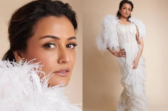 Glam Shot: Namrata Shirodkar commands attention in a white gown