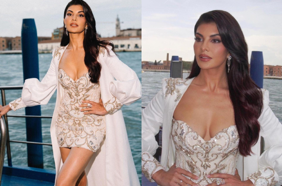 Glam Shot: Jacqueline Fernandez flaunts her curves in Venice 