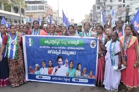 Andhra Women Protest Against Naidu For Stalling Welfare Scheme Funds