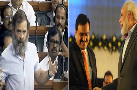 Rahul Gandhi 'demeans' Adani, Modi on foreign soil