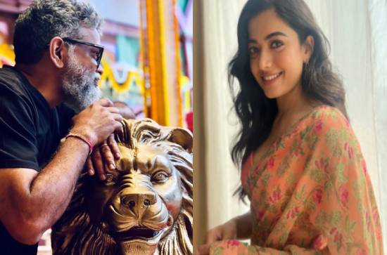 Rashmika shares a majestic Sukumar pic from the sets of 'Pushpa: The Rule' 