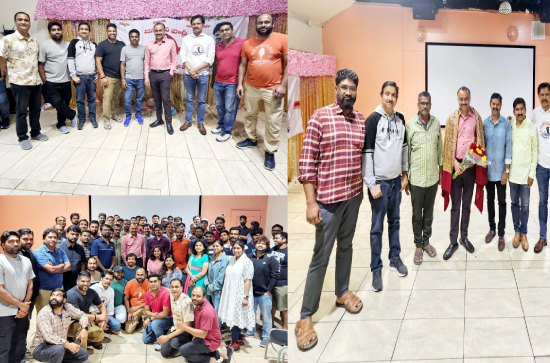 Star producer TG Vishwa Prasad receives a warm welcome in Seattle, USA