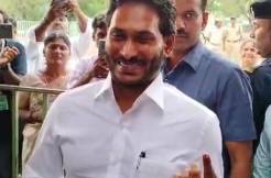CM Jagan and his wife cast their vote in Pulivendula