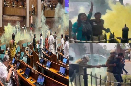 Lok Sabha security breach shocks the nation 