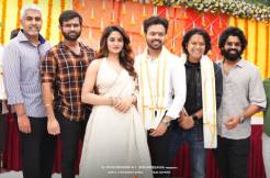 Lahari Films and RB Studios Kickstart Production for Heartfelt Romantic Comedy "Sangeet” with Pooja Ceremony