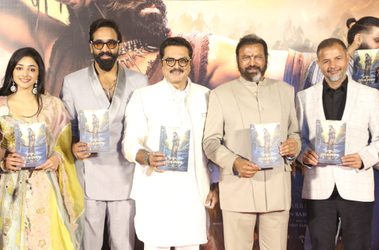 We shot 'Kannappa' on the order given by the Lord Shiva," said Dr.Mohan Babu at the teaser launch event 