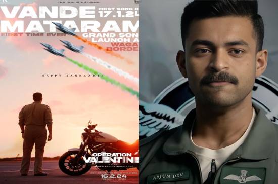 Varun Tej’s ‘Operation Valentine’:‘Vande Mataram’ song at Wagah Border 
