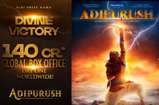 Adipurush triumphs over troll propaganda to emerge as the BIGGEST pan India opener of 2023, earns Rs 140 crores globally on Day 1