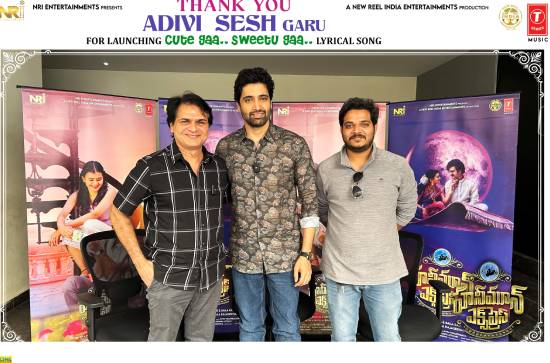 Action Star Adivi Sesh releases 3rd song from Honeymoon Express