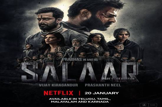 Netflix announces streaming date of 'Salaar' 
