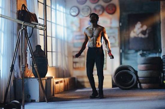 Anand Deverakonda flaunts his muscles ahead of new movie release