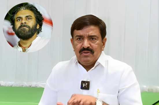 Dwarampudi challenges Pawan Kalyan to contest from Kakinada