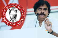 Comical: JanaSena celebrating glass symbol