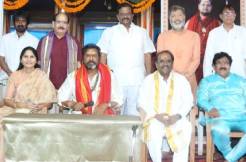 Mohan Babu oversees special poojas in Film Nagar Daiva Sannidhanam ahead of Rama Mandir inaugural 