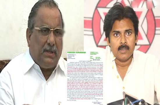 Mudragada's strong letter to Pawan Kalyan