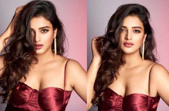 Glam Shot: Nidhi Agerwal is hot in Red