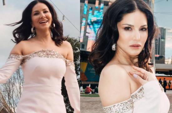 Glam Shot: Sunny Leone is glowing in white sequined ensemble 
