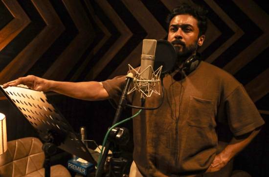 Pan world Periodic action drama "Kanguva" dubbing started with Kollywood star Suriya