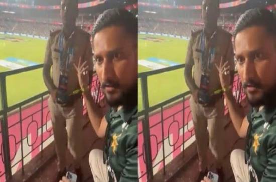 Viral: 'Pakistan Zindabad' slogan during World Cup match 