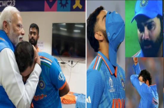 Video: Modi's 'PR stunt' with Mohammad Shami 