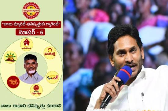Chandrababu trying to deceive public with Super Six : Y S Jagan