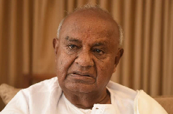 HD Deve Gowda gives a shock to BJP