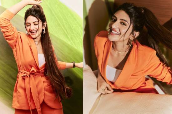 Glam Shot: Sree Leela embraces the inner orange 