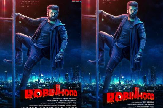 'Robindhood' Glimpse: Nithiin plays a Tollywood-ized Robinhood 